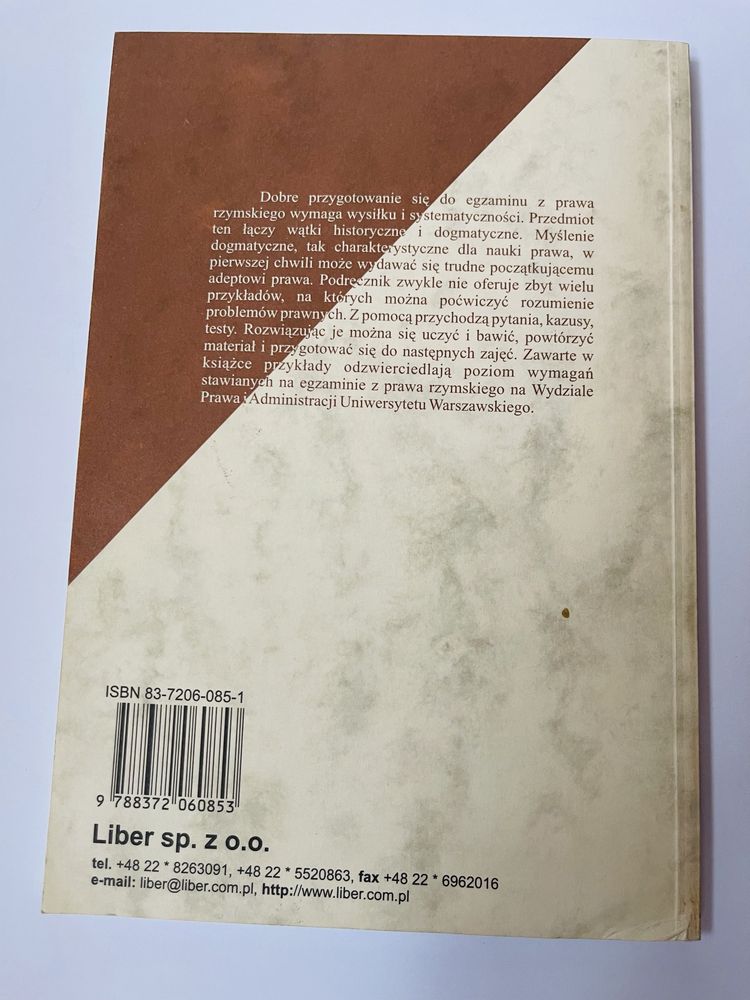 Rzymskie prawo prywatne + Prawo rzymskie repetyt + 565 zagadek z prawa