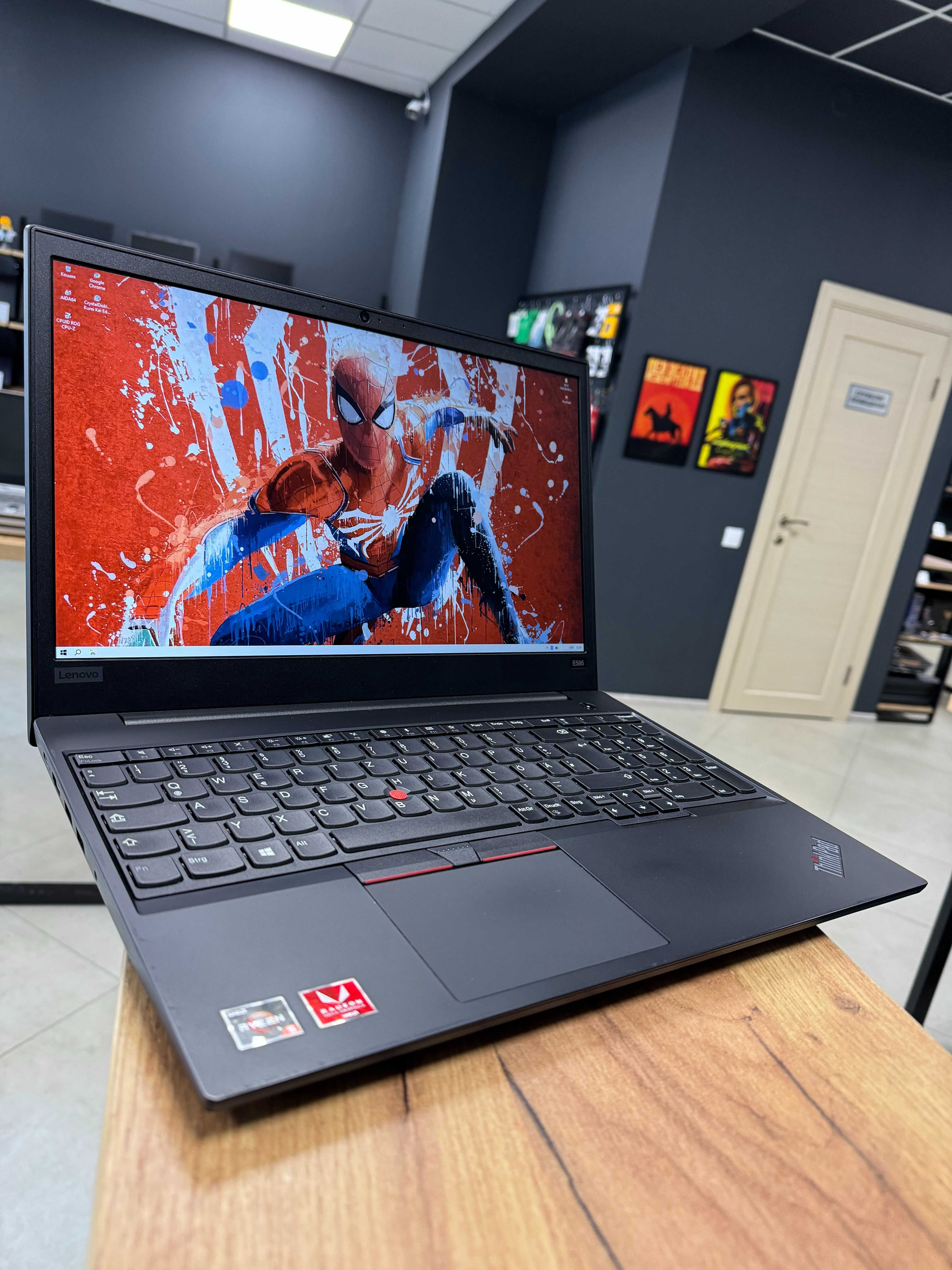 Ноутбук Lenovo ThinkPad E595 - Ryzen 5 3500U 4 ядра/16 GB/512 NVME/IPS