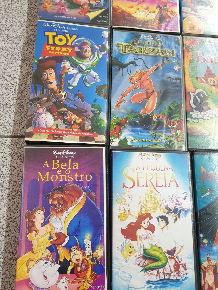 Cassetes VHS animação