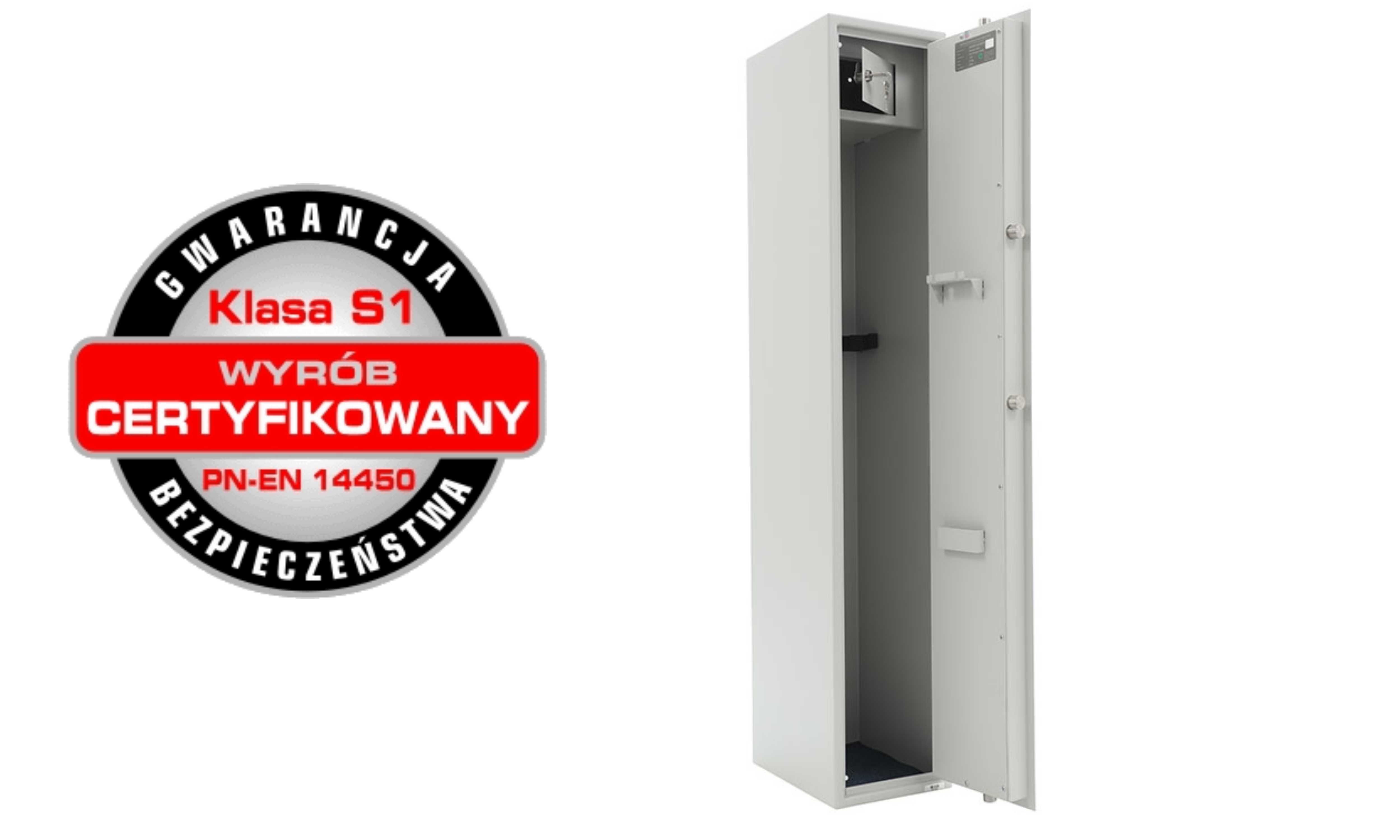 5 luf szafa na broń sejf S1 zamek elektroniczny