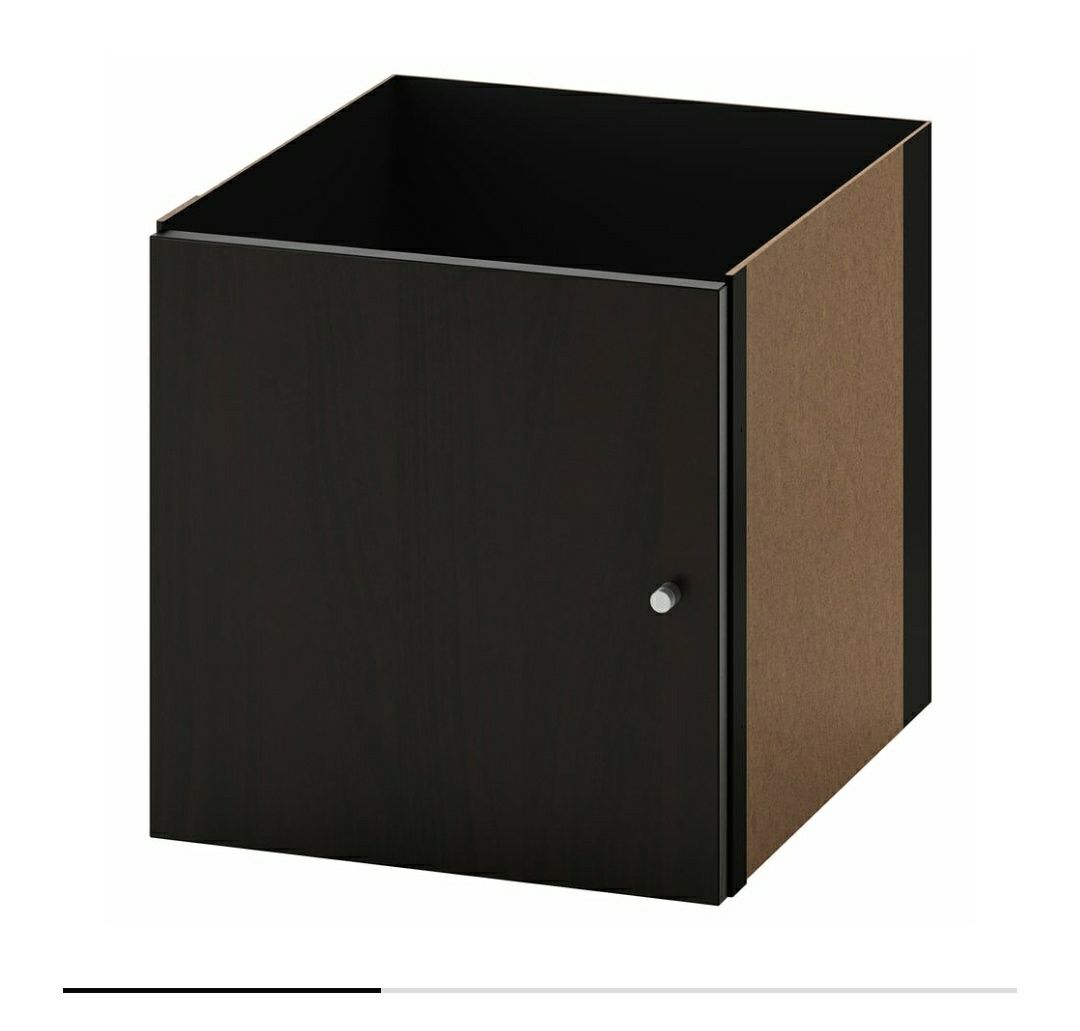 Ikea Kallax czarnobraz