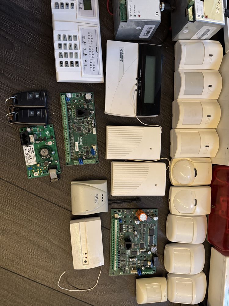 Sprzet alarmy satel jablotron itp