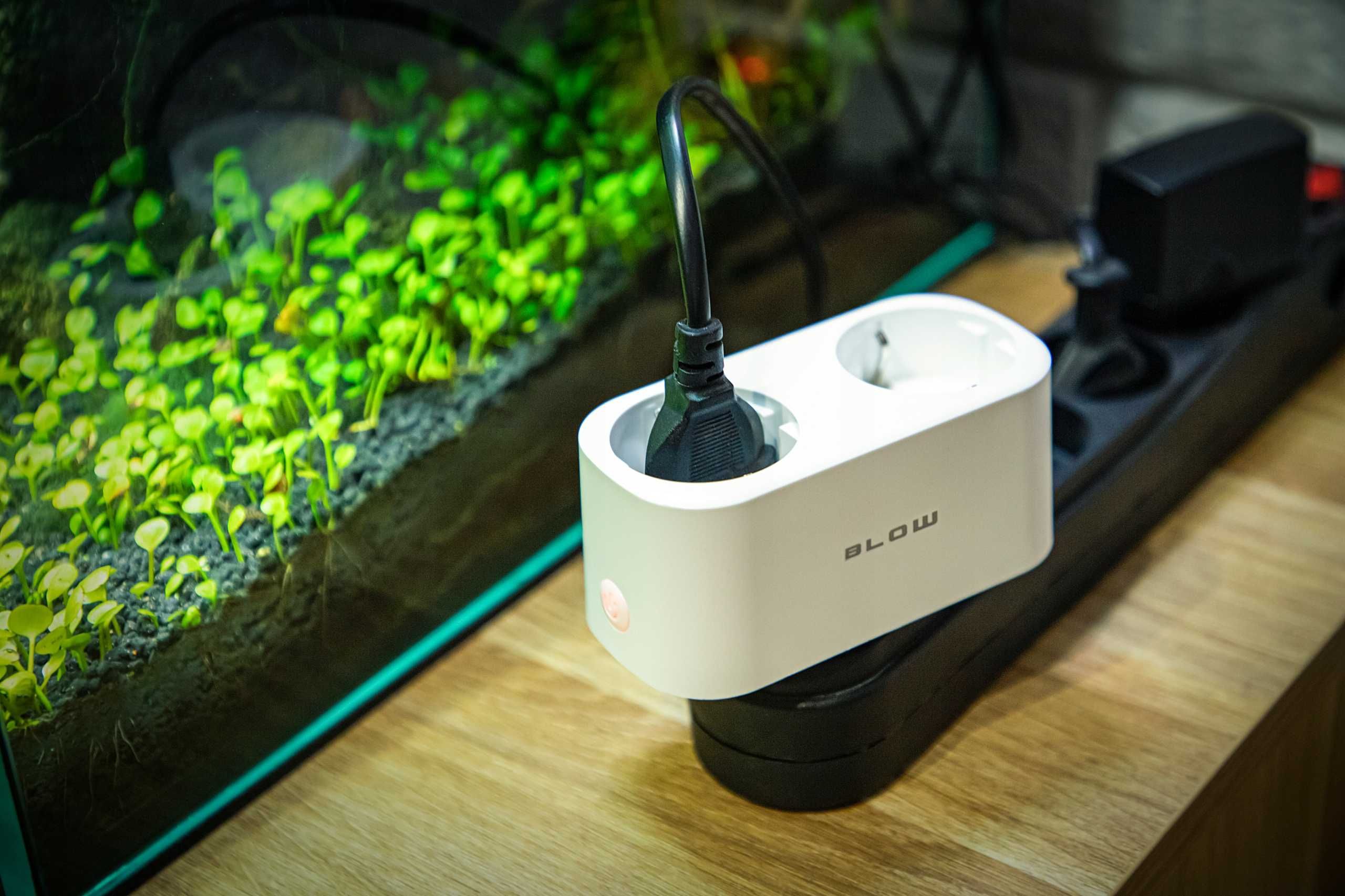 WATOMIERZ programator czasowy TUYA SMART WiFi podwójne gniazdo