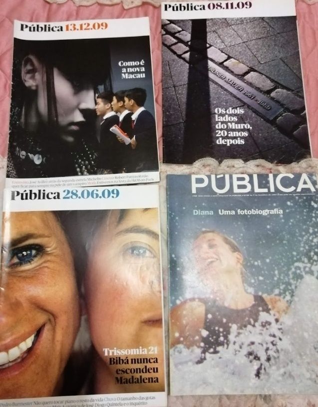 Revistas várias. Tenho mais
