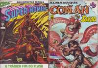 BD Marvel - Super Homem + CONAN