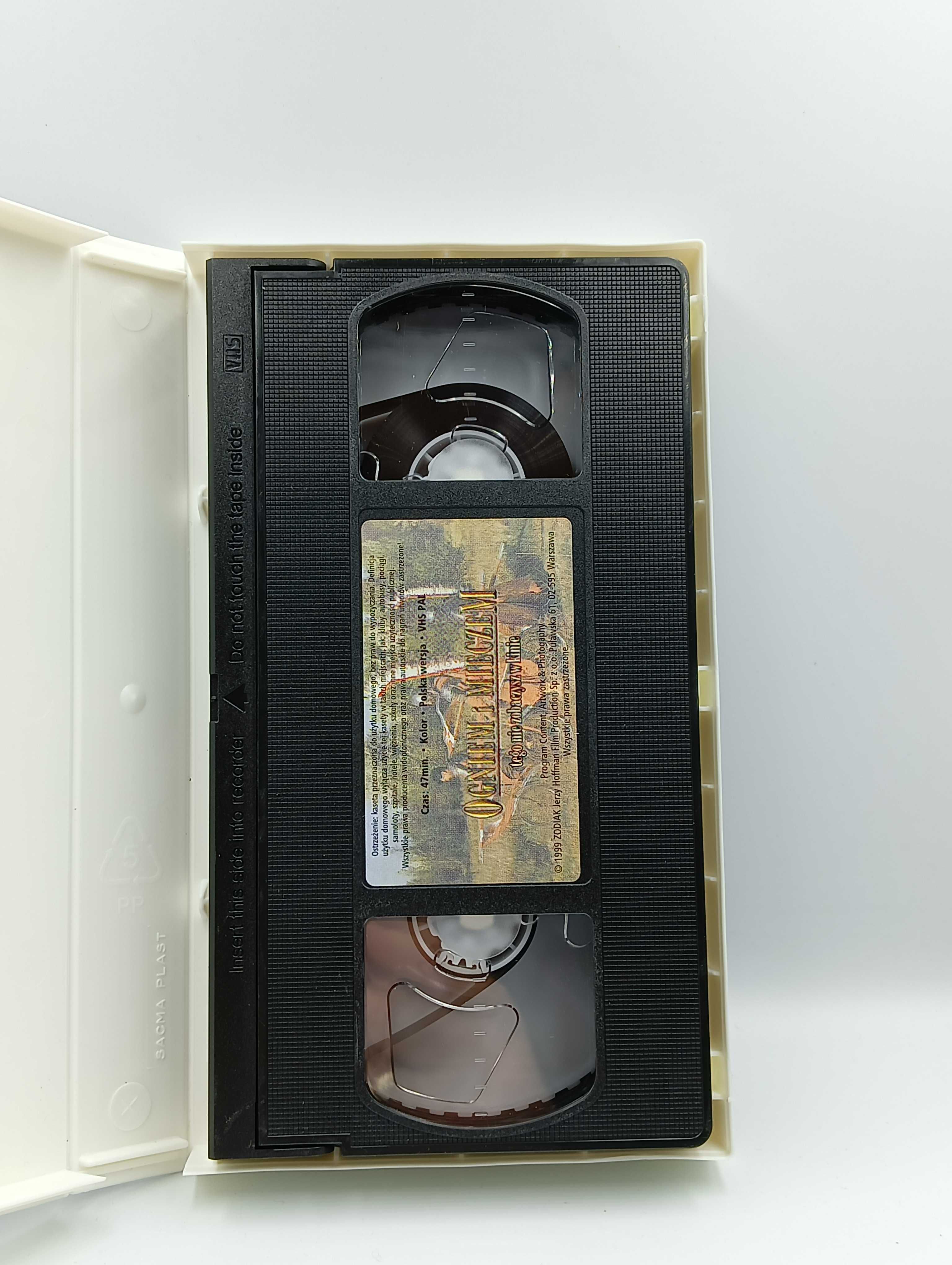 Film VHS Ogniem i Mieczem plus kulisy filmy Polskie stare filmy 2 VHS