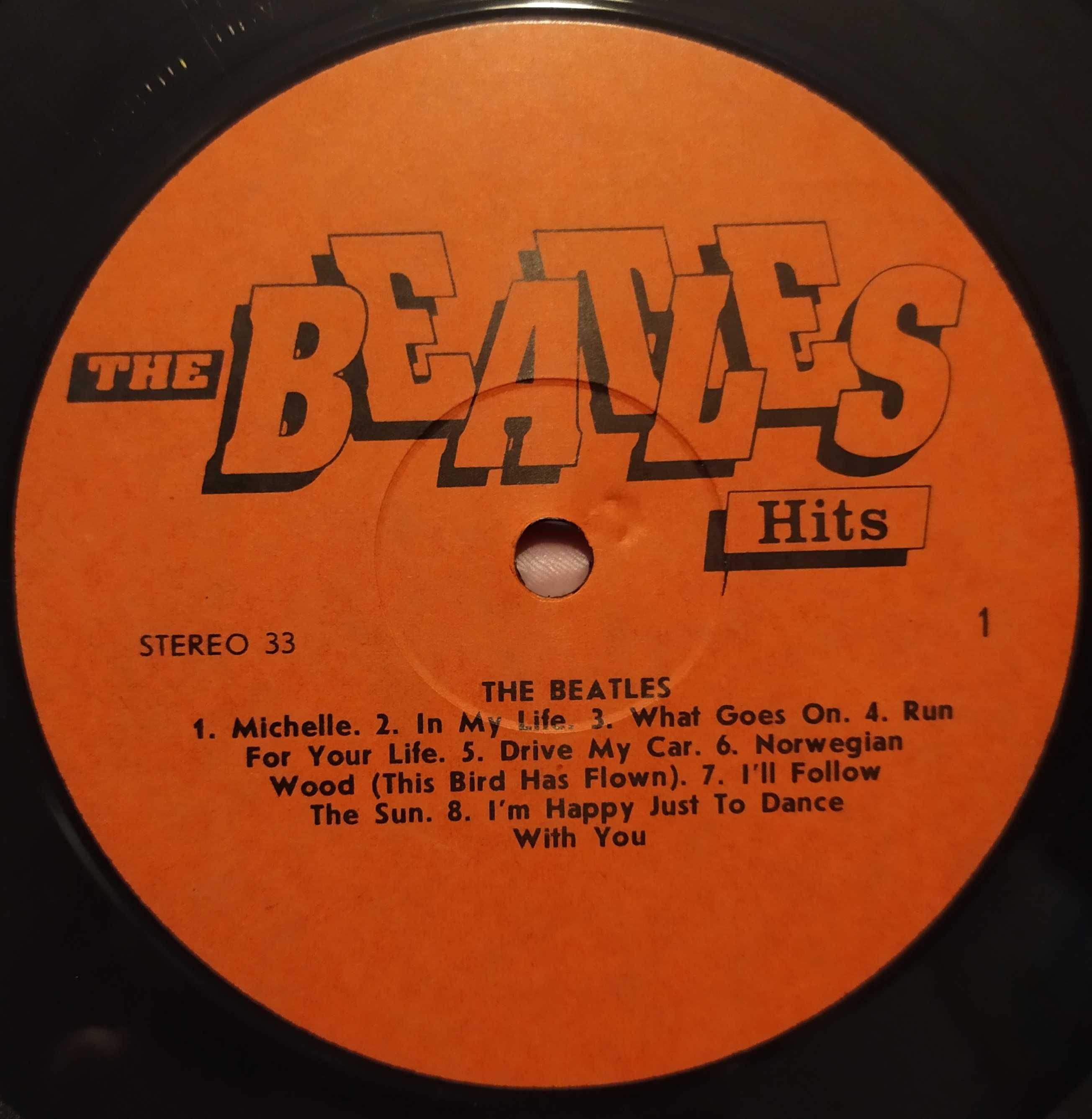 The Beatles - Hits. Compilation. LP. Uzbekistan.