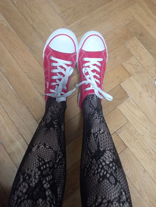 Fila red shoes 39