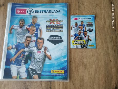 Panini Ekstraklasa 2014-15 Album plus 31 kart