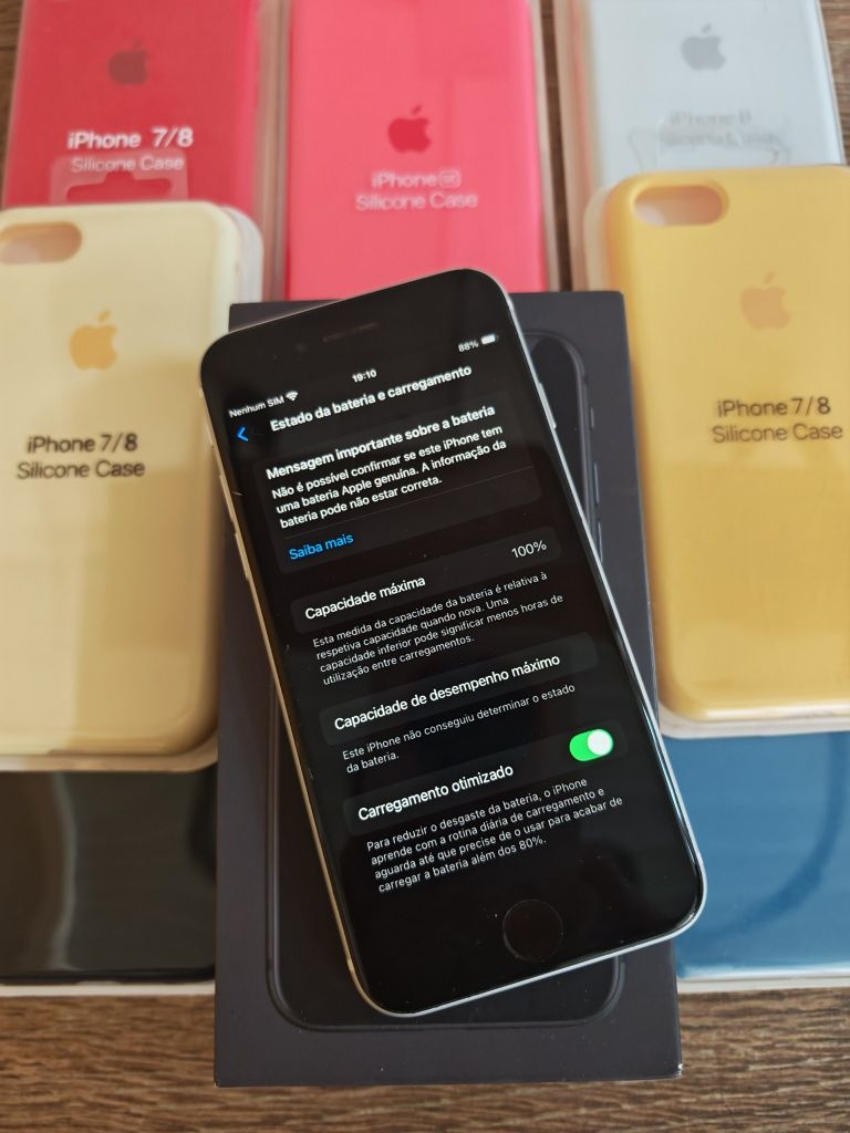 iPhone Se 128GB Branco Em Bom estado Aceito Ret
