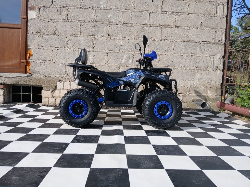 Quad HB-ATV125G ARMOUR PRO automat dla dzieci komunia prezent WSTECZNY