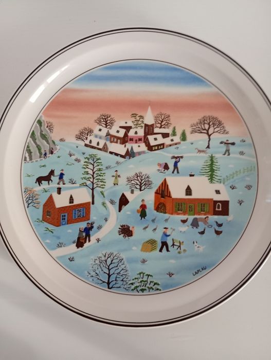 Talerz Villeroy Boch kolekcjonerski 4 pory roku