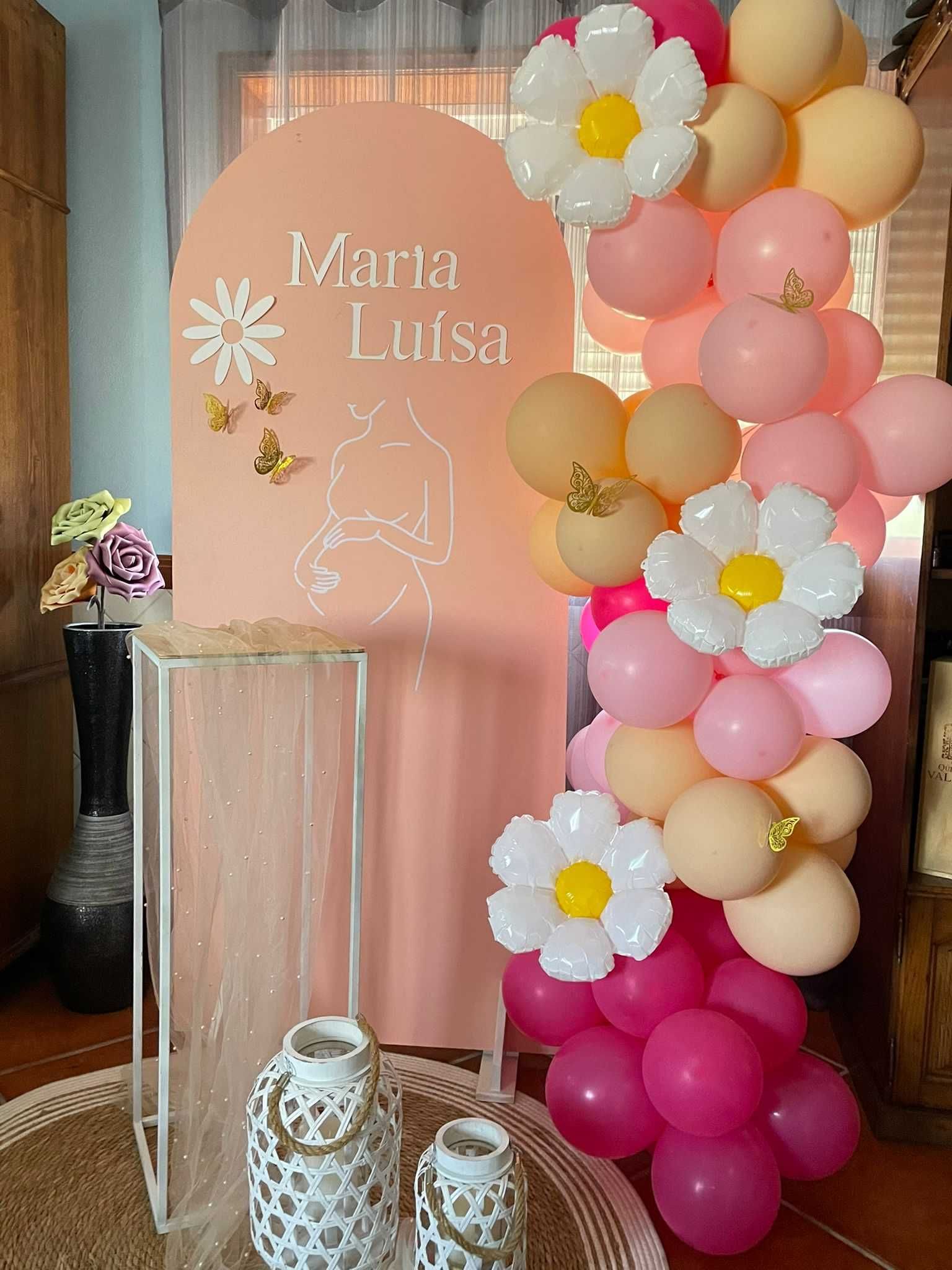 Decoração com arcos de balões  Eventos festas aniversários comunhões