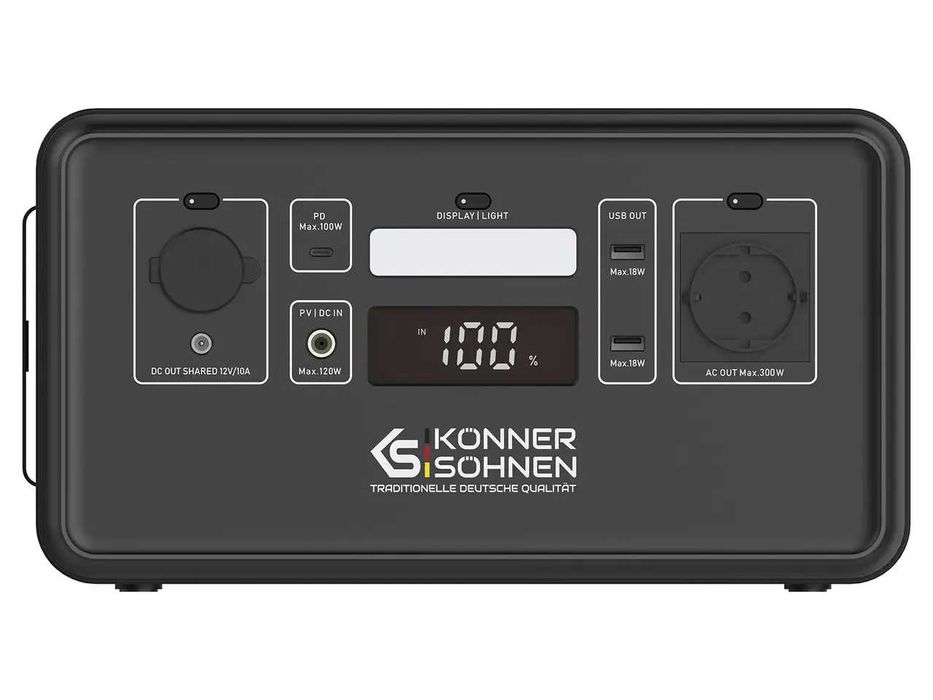 Зарядна станція 500 Вт Konner&Sohnen KS 500PS