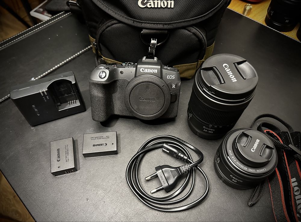 Canon EOS RP Body + 2 obiektywy + dodatki
