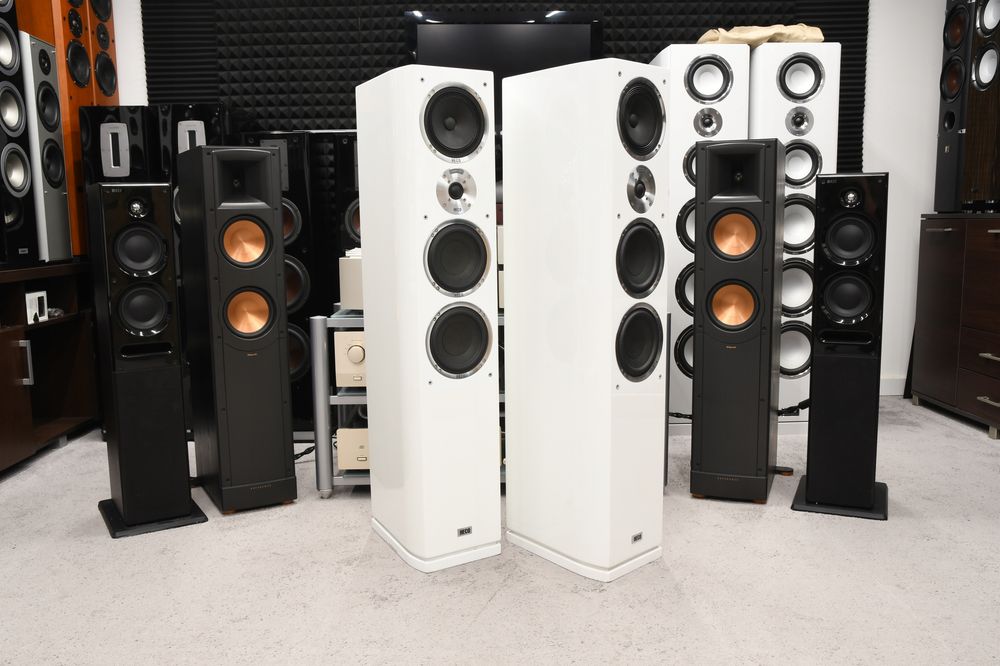 Kolumny podłogowe stereo Heco Celan GT 702 potężne brzmienie!