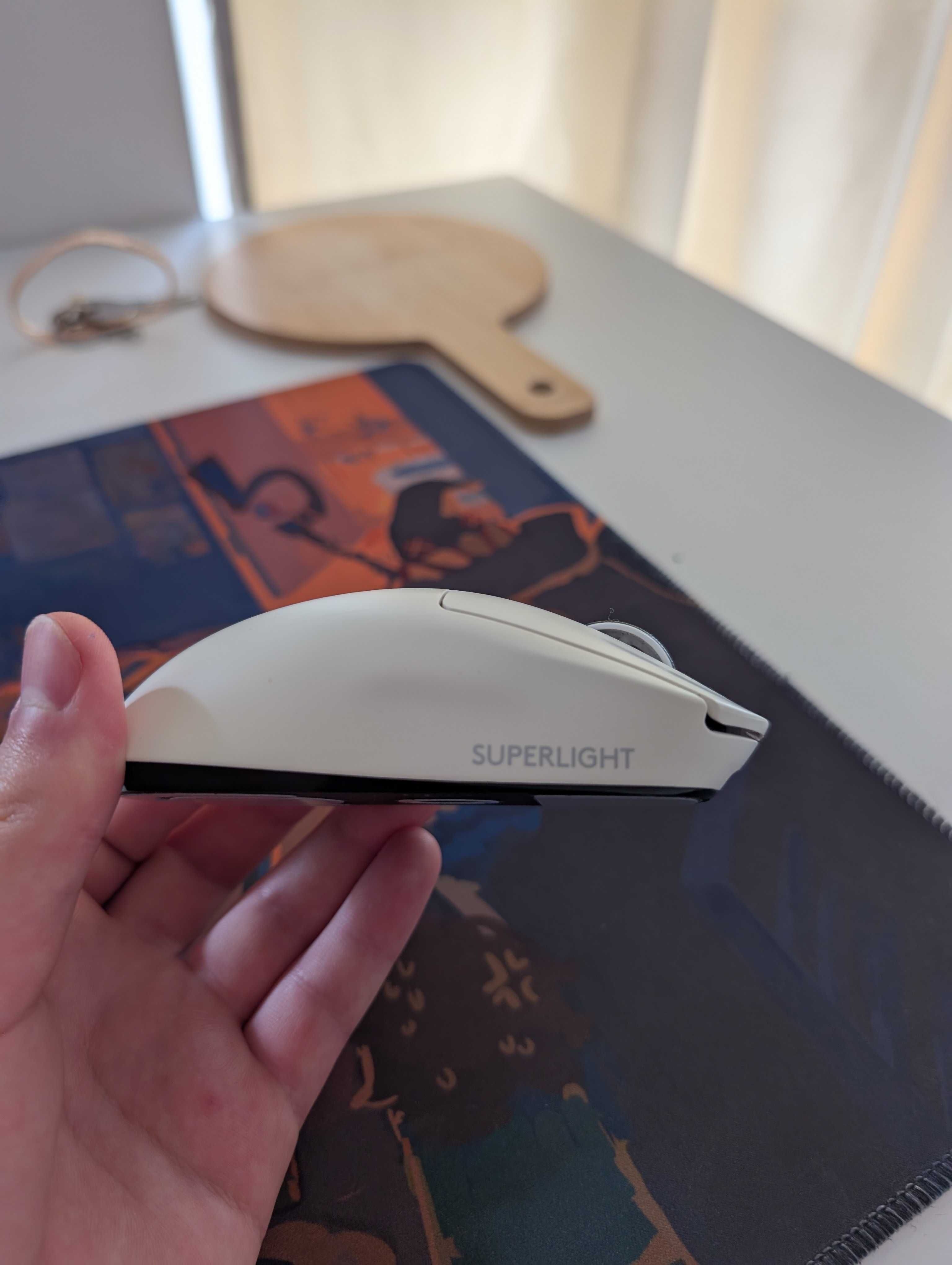Myszka Logitech G Pro X Superlight – komplet, jak nowa
