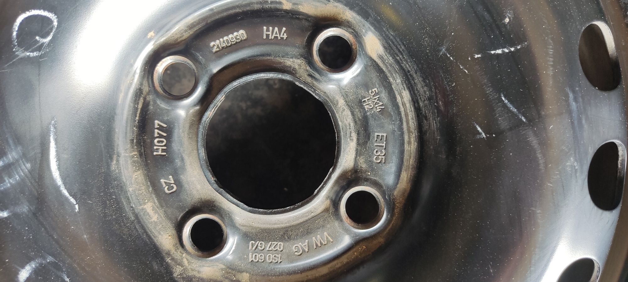 4sz koła Conti VW polo,Golf  4x100 et35 fi57