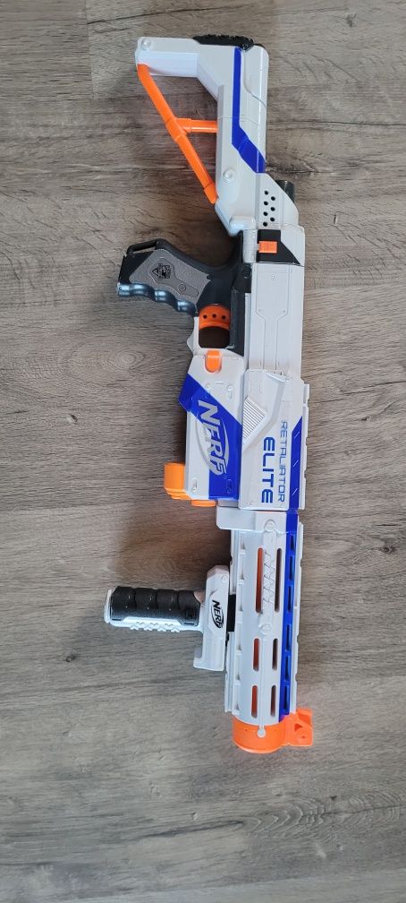 Pistolet NERF Retaliator Elite +dodatki