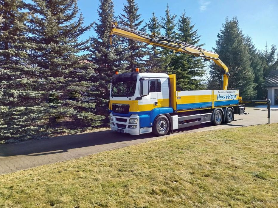 MAN TGS 26.440 z HIAB 211/ składany w Z/ pilot  /kabina sypialna/