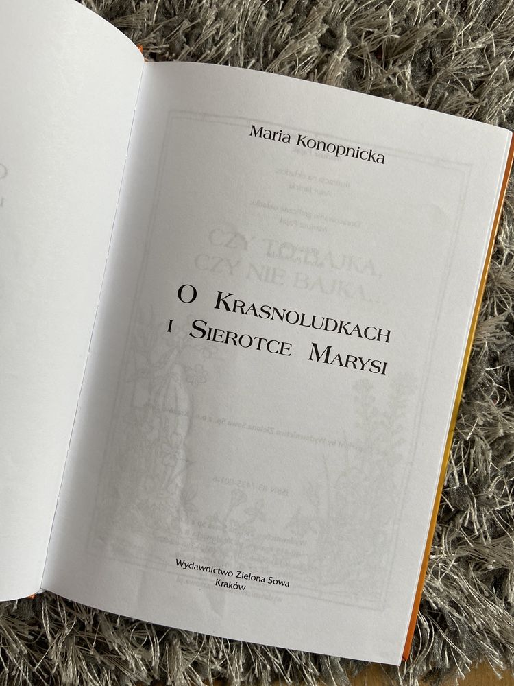 O krasnoludkach i sierotce Marysi - Maria Konopnicka