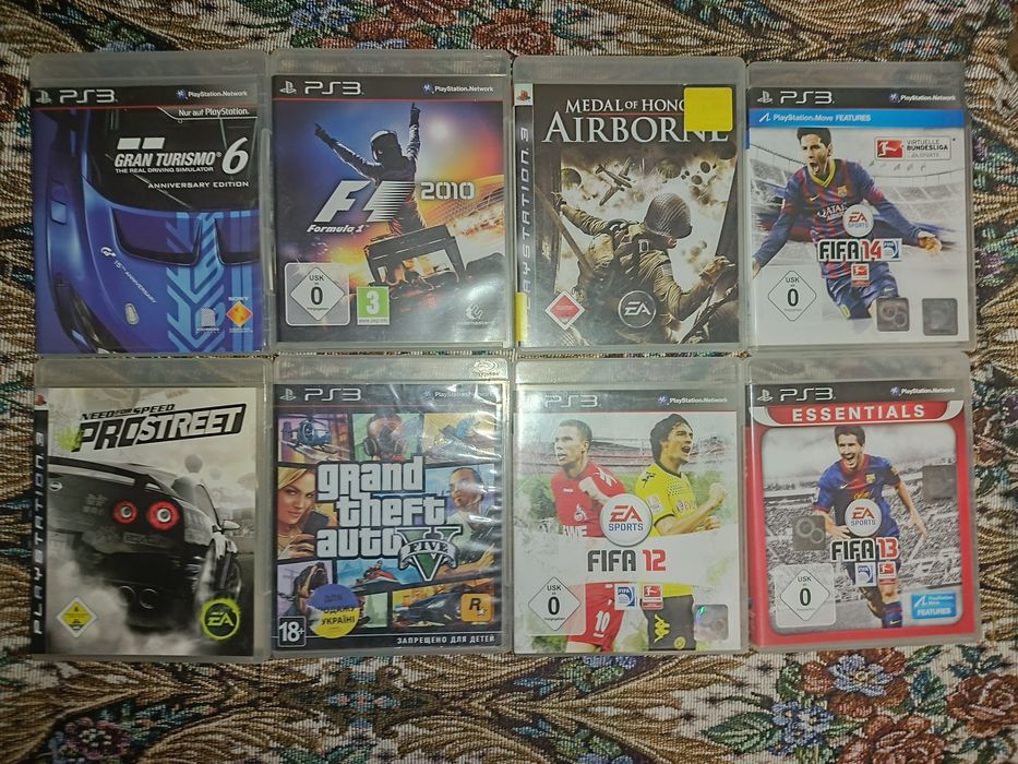 PS3 FAT, не прошитая