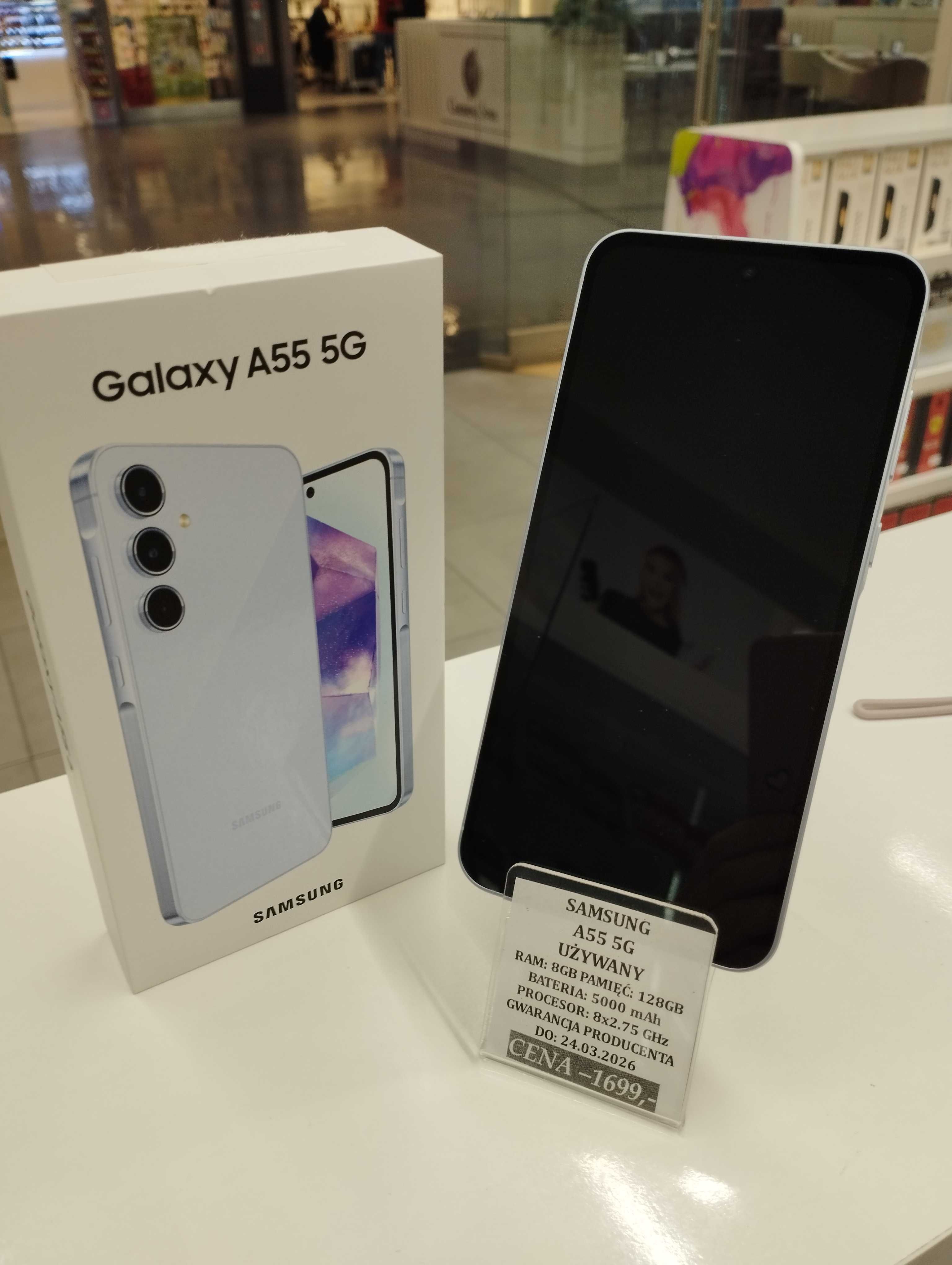 Samsung A55 8/128 GB GWARANCJA PRODUCENTA Lokal Telakces Felicity