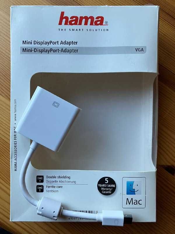 HAMA Adapter Mini Displayport - VGA Apple MAC