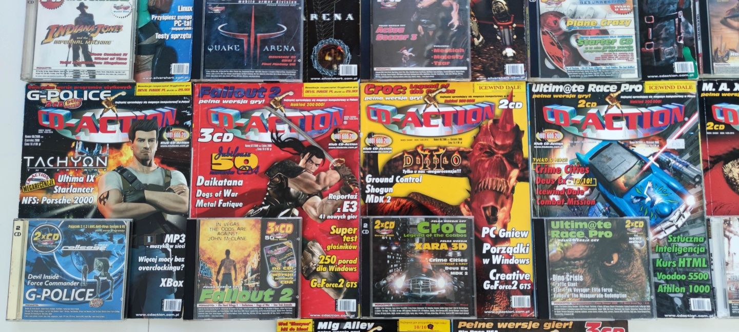 CD Action Rocznik 2000 Kompletny