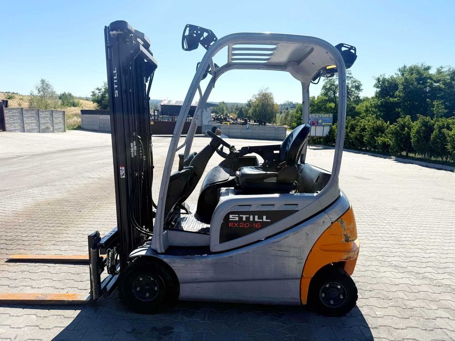 wózek elektryczny STILL RX20-16P Triplex 4.9m pozycjoner 2016r 5900mtg