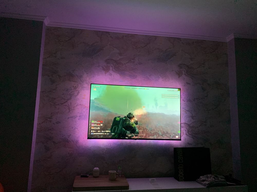 Блутуз Bluetooth led usb rgb лента подсветка для телевизора,мебели 4м