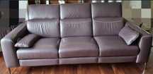 Sofa skorzana Kler 3 ii 2 osobowa