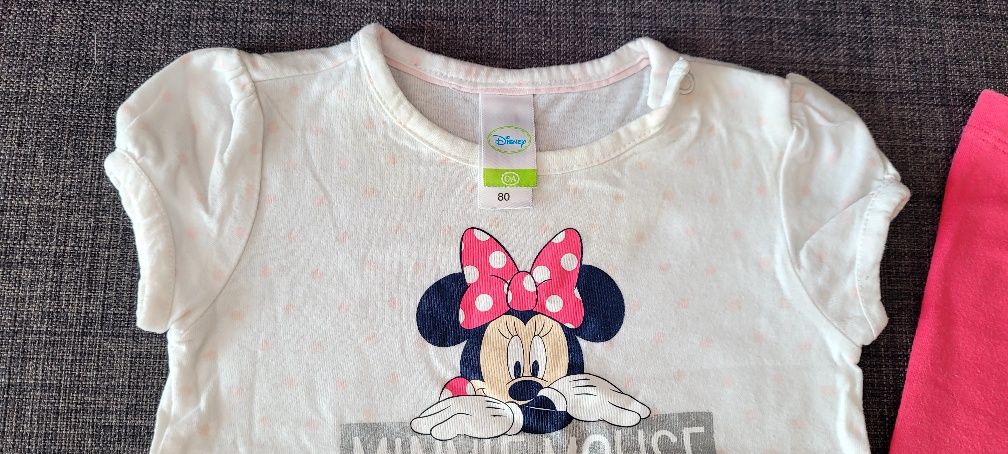 Komplet letni Disney Minnie Mouse rozmiar 80