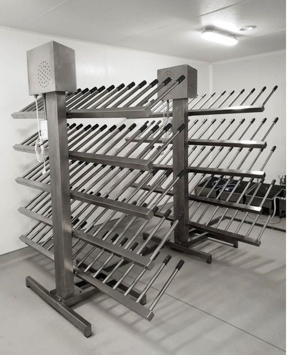 Suszarka do obuwia roboczego, ze stali nierdzewnej na 16,20,30,40 par