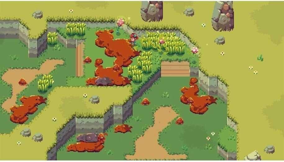 Sparklite Nintendo Switch - świetna przygodowa gra akcji, pixelowa