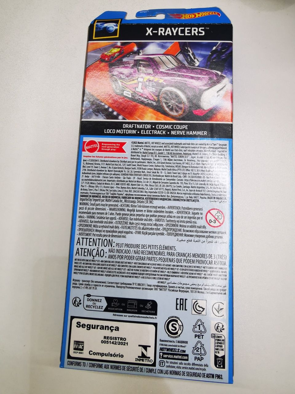 X-Raycers Pack 5x Hotweels 2024