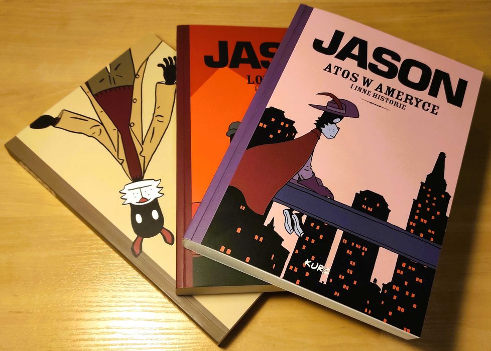 Jason - 3 tomy komiksów - Coś ci pokażę, Low moon, Atos w Ameryce