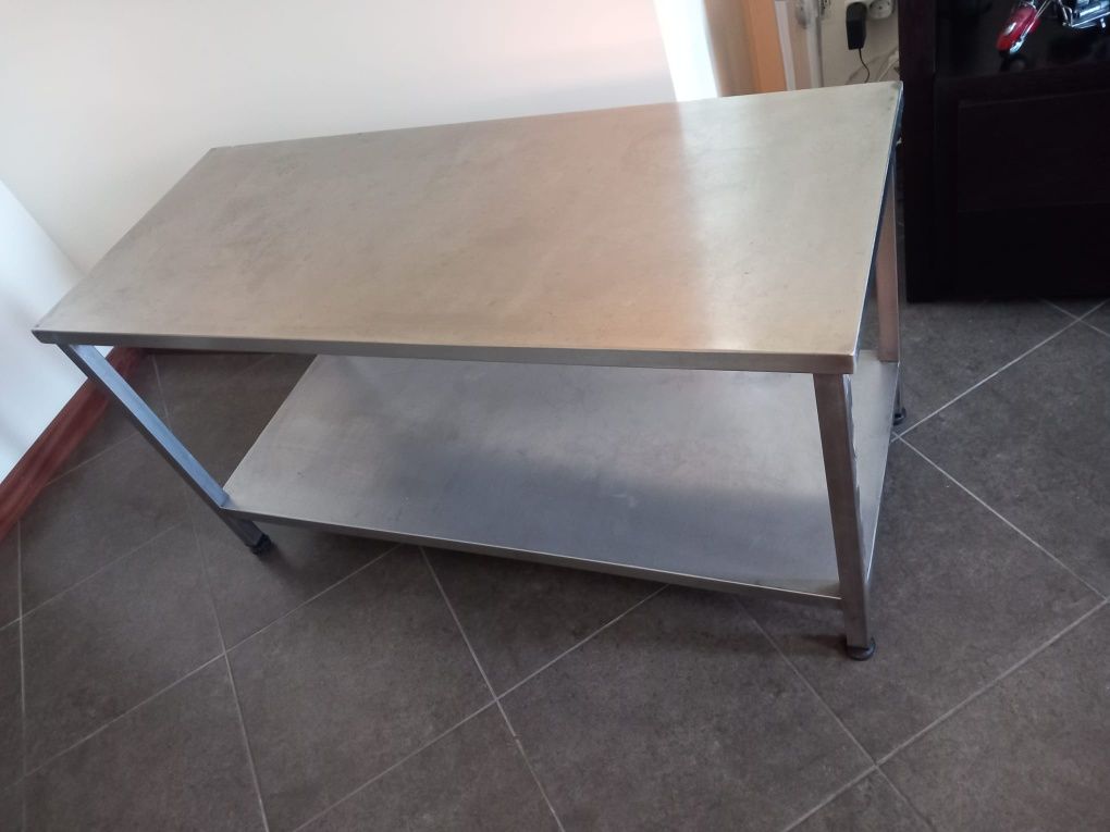 Mesa de inox boa