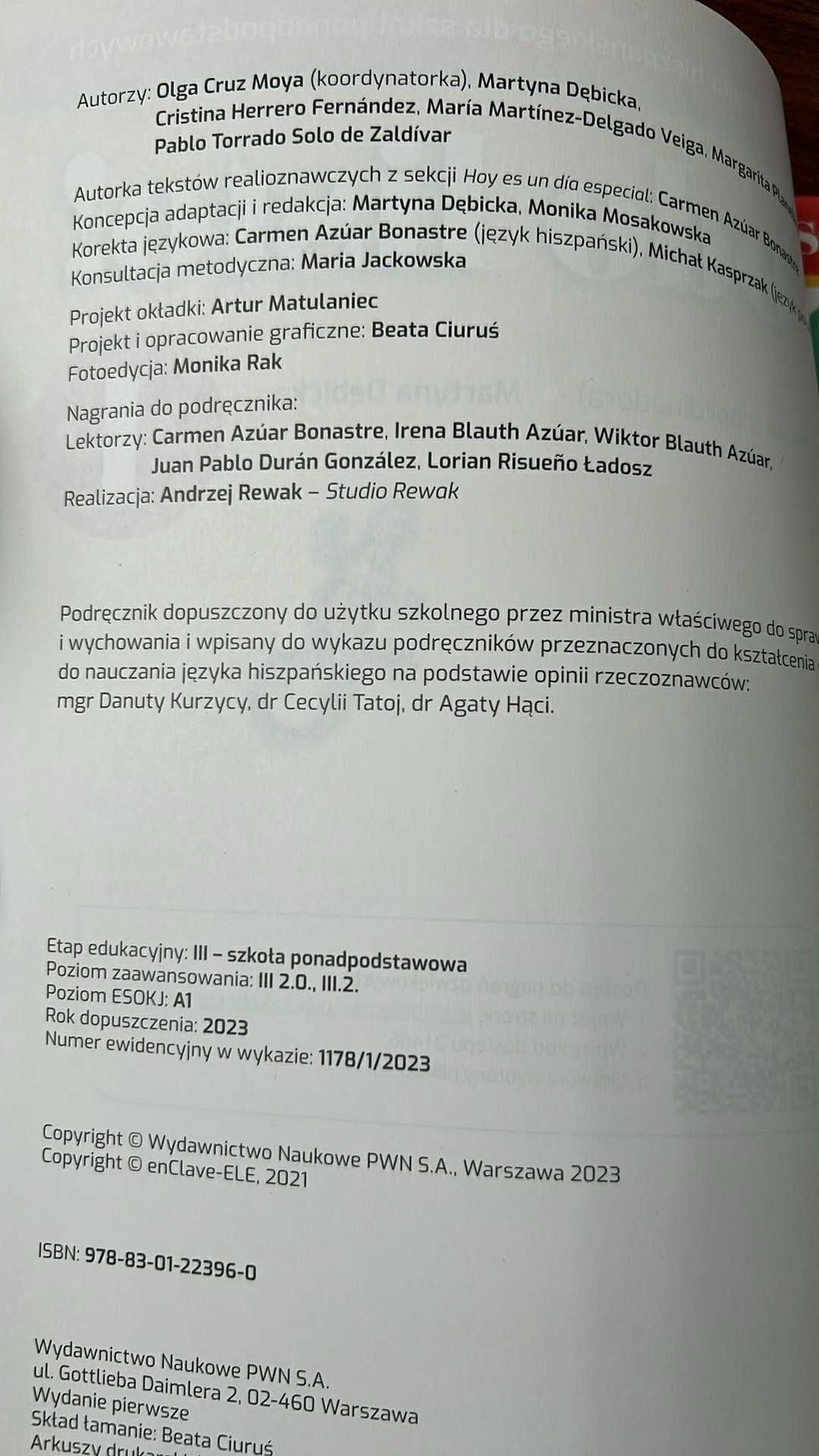 Język hiszpański podręcznik plus ćwiczenia Todo listo