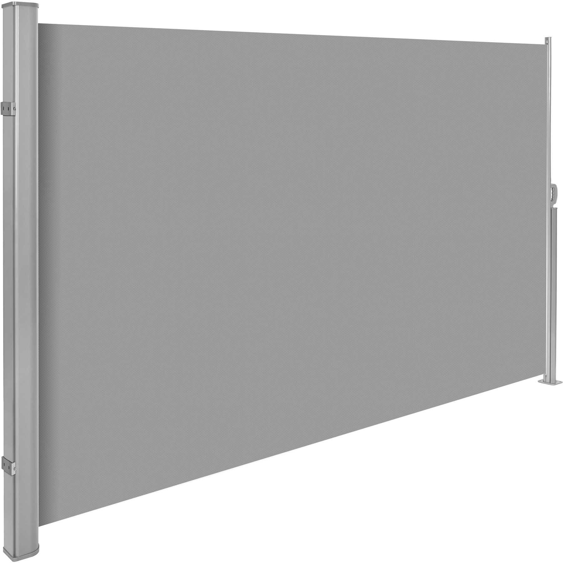 Markiza boczna szary 160 x 300 cm OUTLET