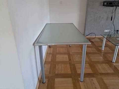 Stół szklany 160x78 wys. 74