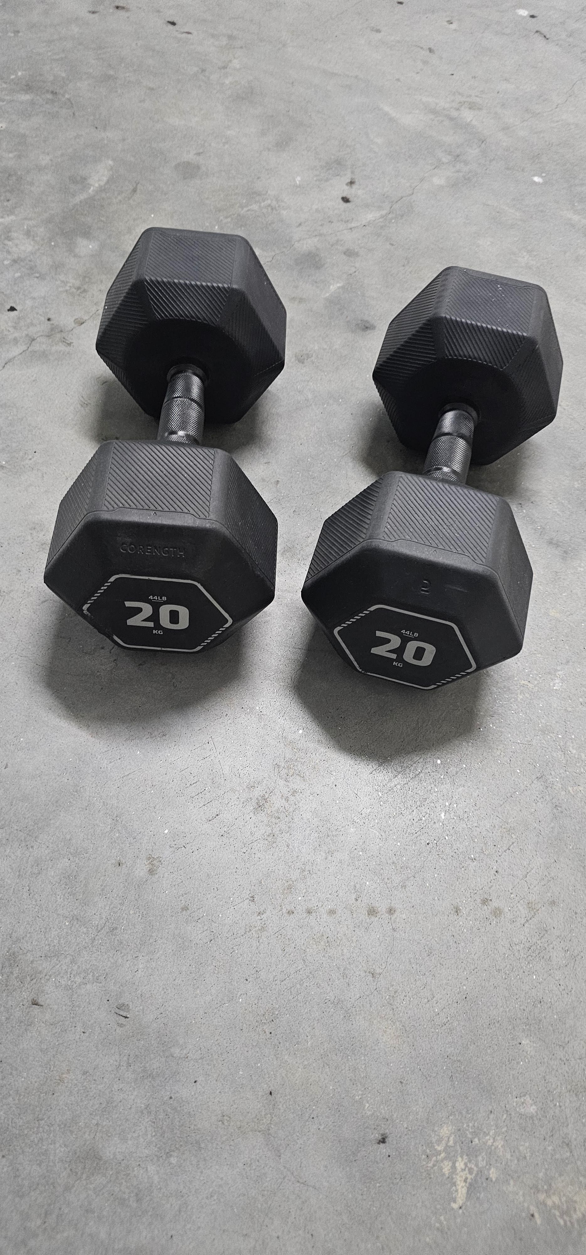Halteres Hexagonal de Musculação e Cross-Training