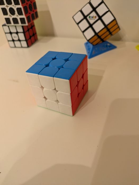 5 Kostek Rubika w tym dwie oryginalne firmy GAN i Rubik