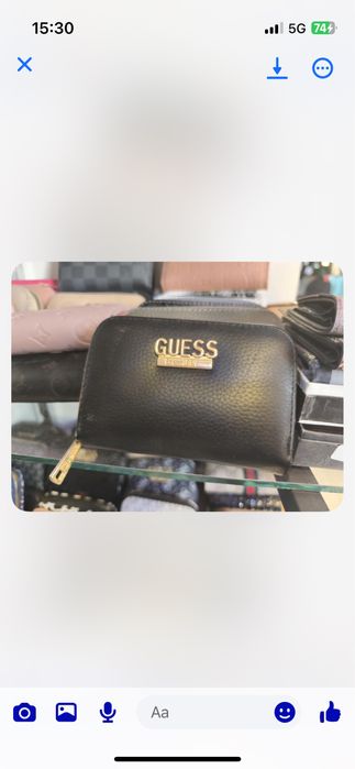 Guess portfel czarny logowania