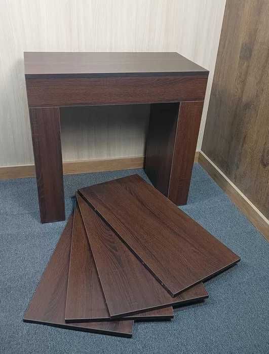 Stół rozkładany z laminowanej płyty wiórowej 90cm*240cm