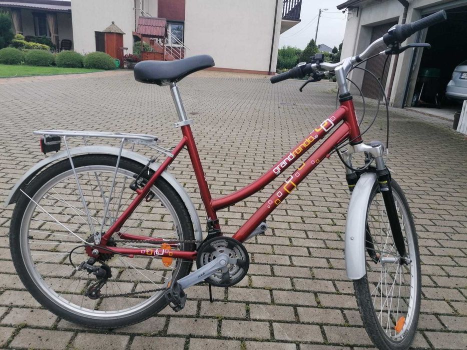 Rower Kross Grand Rondo up damski czerwony
