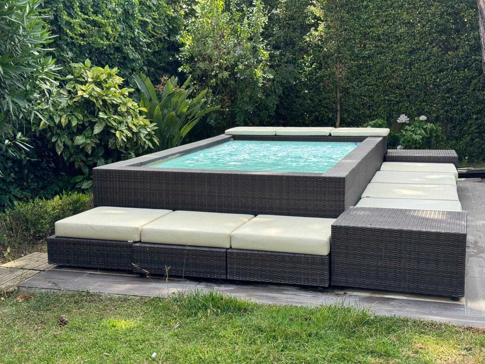Vende-se piscina/jacuzzi aquecida LAGHETTO