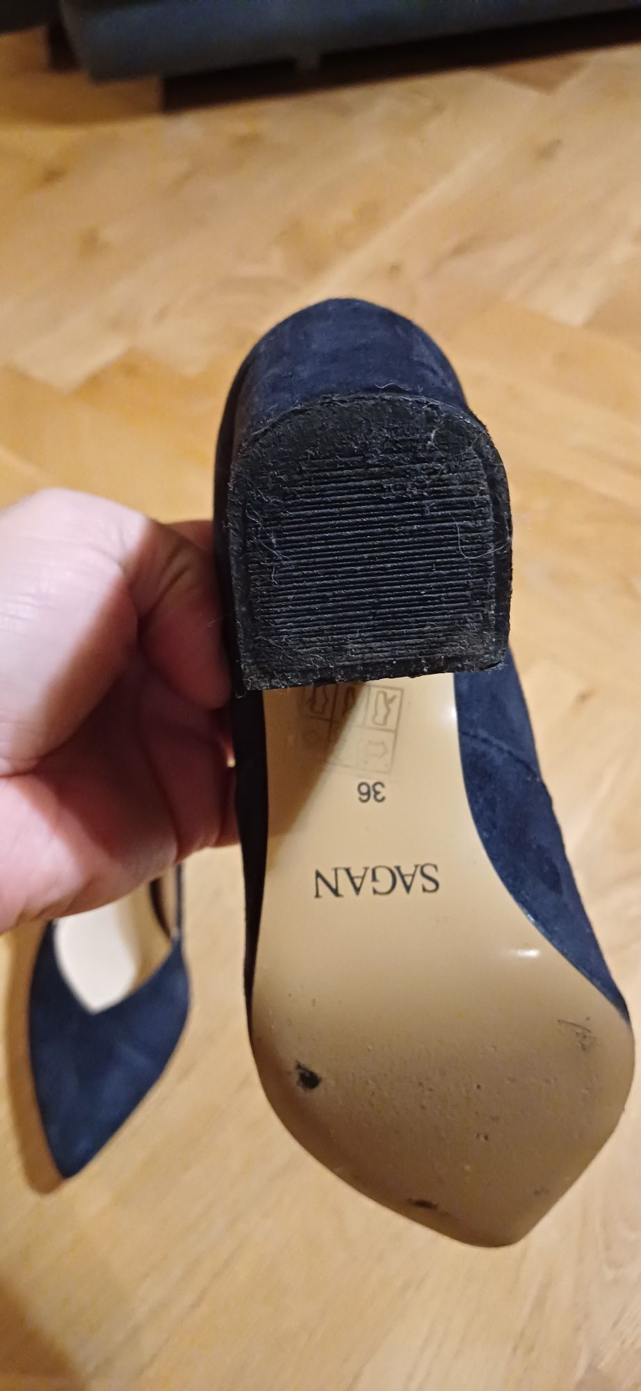 Buty damskie SAGAN wizytowe 35/36