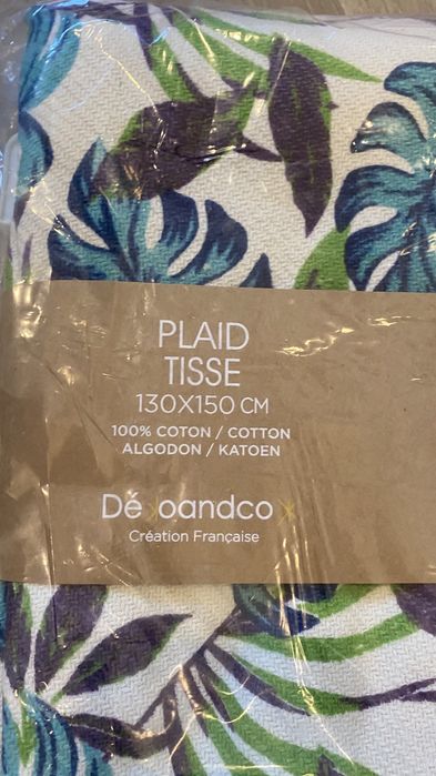 Manta Toalha Colcha Tropical Nova