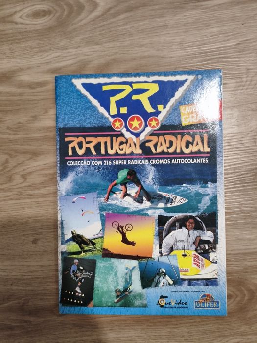 Caderneta de cromos Portugal Radical